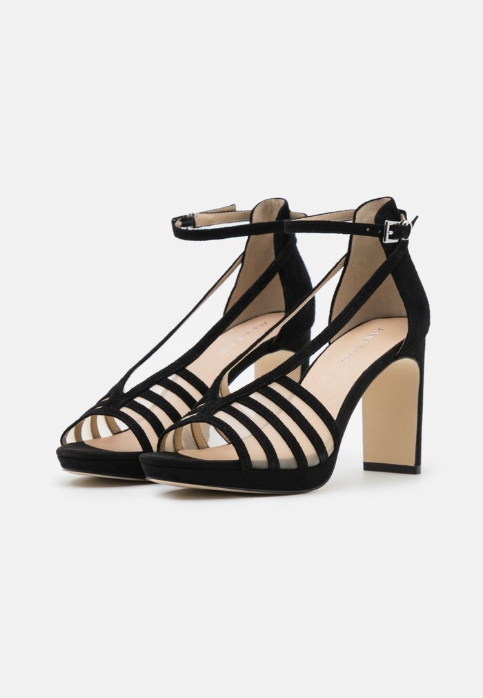 Sandales Anna Field High Noir Femme | DXL-7351623